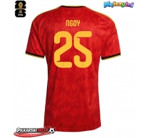 Belgia Nathan Ngoy #25 Koszulka Podstawowa MŚ 2026 Krótki Rękaw